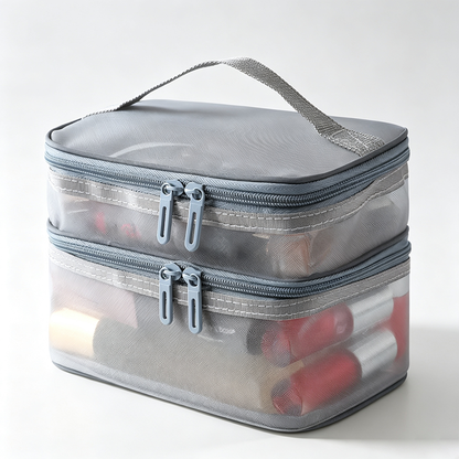 Double Layer Cosmetic Case