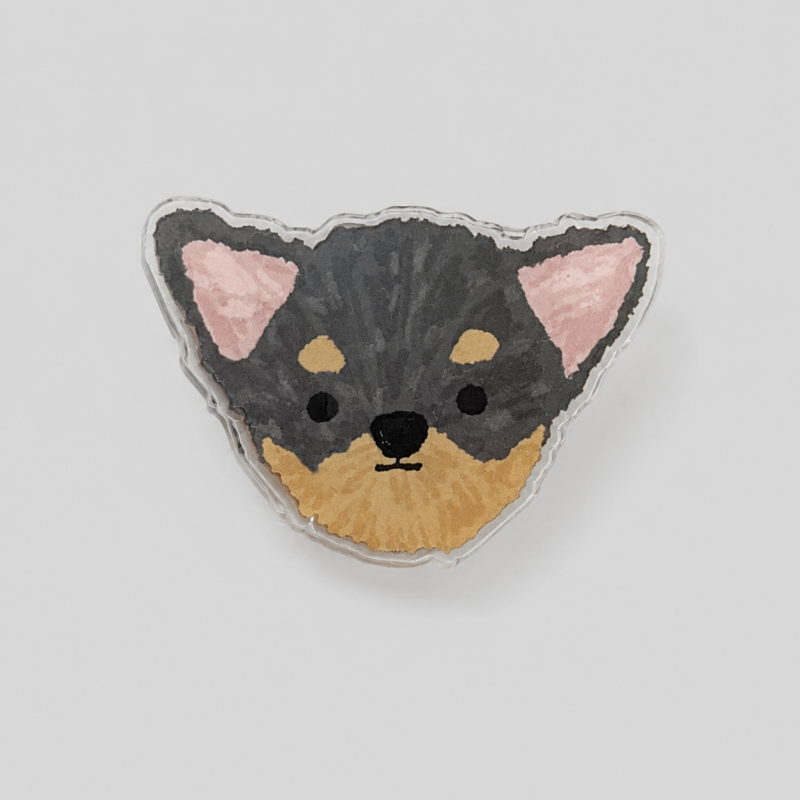 Dog Head Pattern Paper Clip