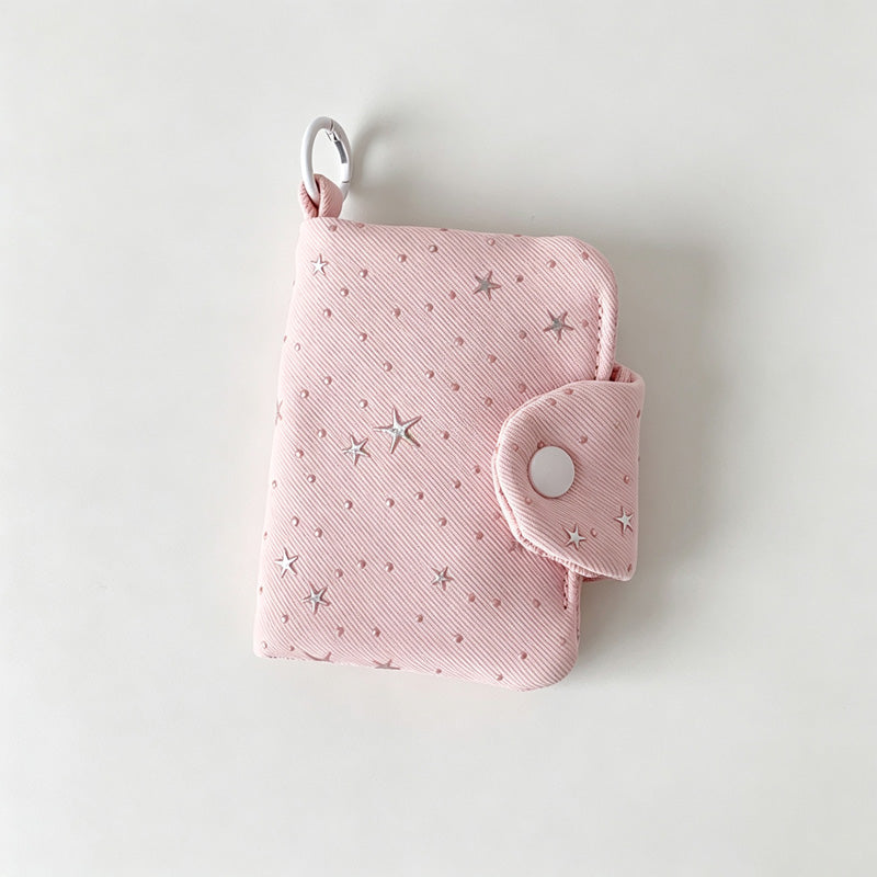 Pastel Star Plush Pouch