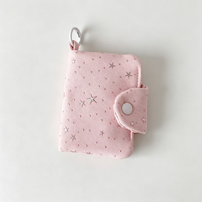 Pastel Star Plush Pouch