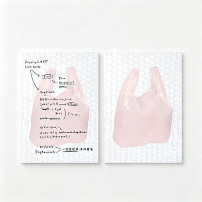 Decorative Non‑Sticky Memo Pad