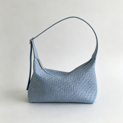 Woven Shoulder Hobo Handle Bag