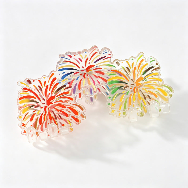 Firework Claw Clip