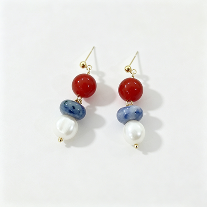 925 Silver Hook Drop Earrings Necklace