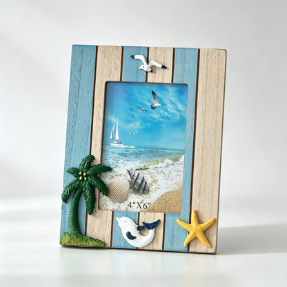 6‑Inch Wooden Photo Frame