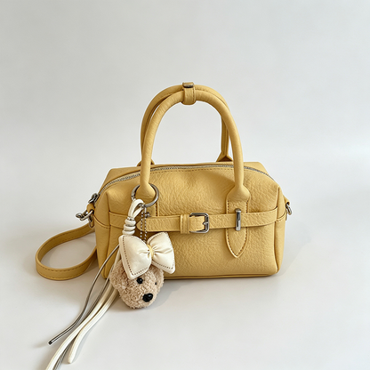 Pillow Shape Crossbody Handle Bag