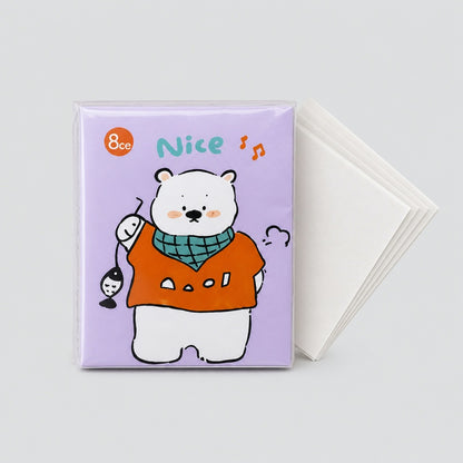 Winter Bear Pocket Tissues Set