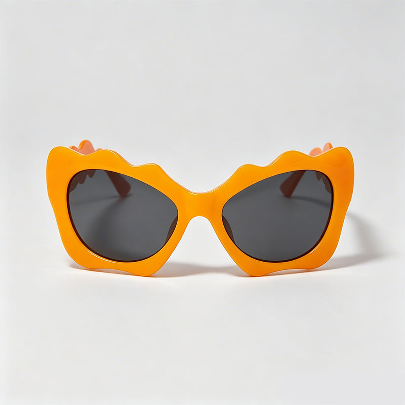 Wavy Cat Eye Y2K Trend Sunglasses