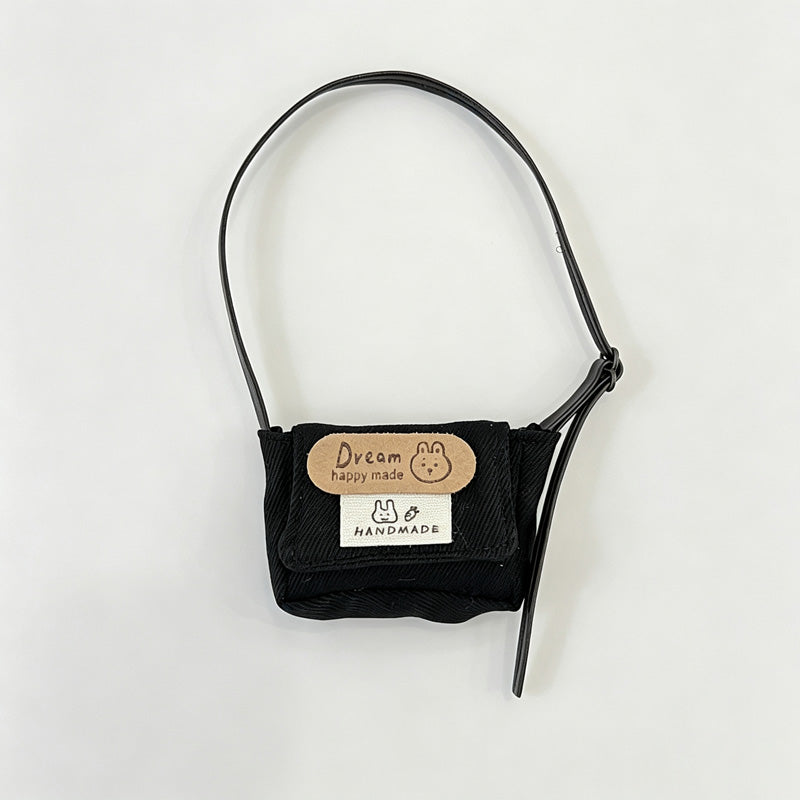 Mini Doll Canvas Crossbody Bag