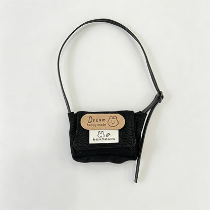 Mini Doll Canvas Crossbody Bag