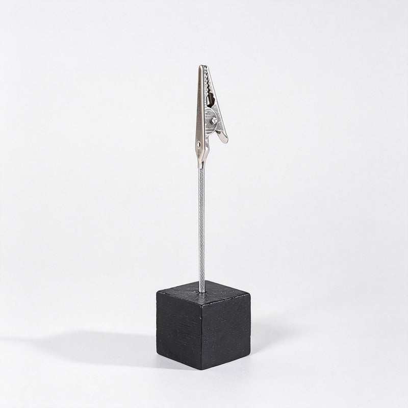 Cube Base Photo Holder