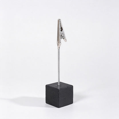 Cube Base Photo Holder