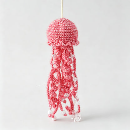 Crochet Jellyfish Hanger Charm