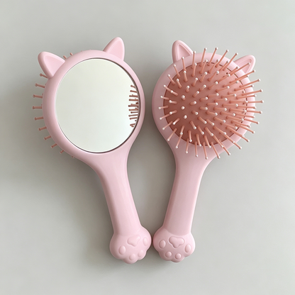 Paw Folding Mirror Brush