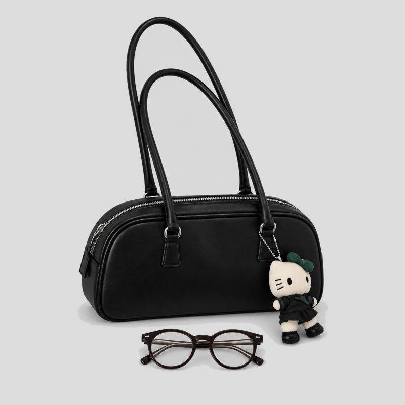 Baguette Handle Shoulder Bag