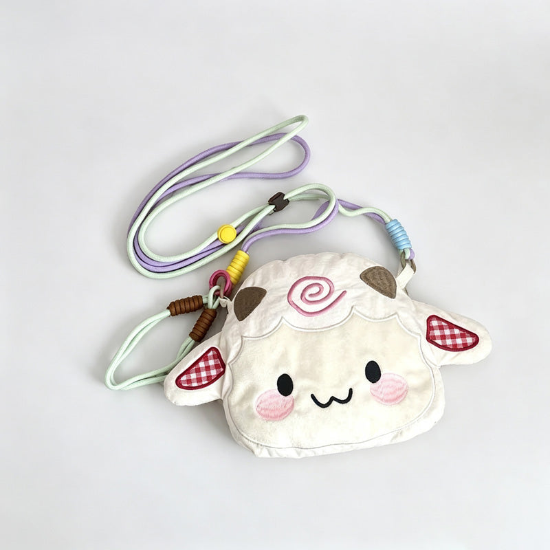 Plush Figure Pouch Crossbody Bag