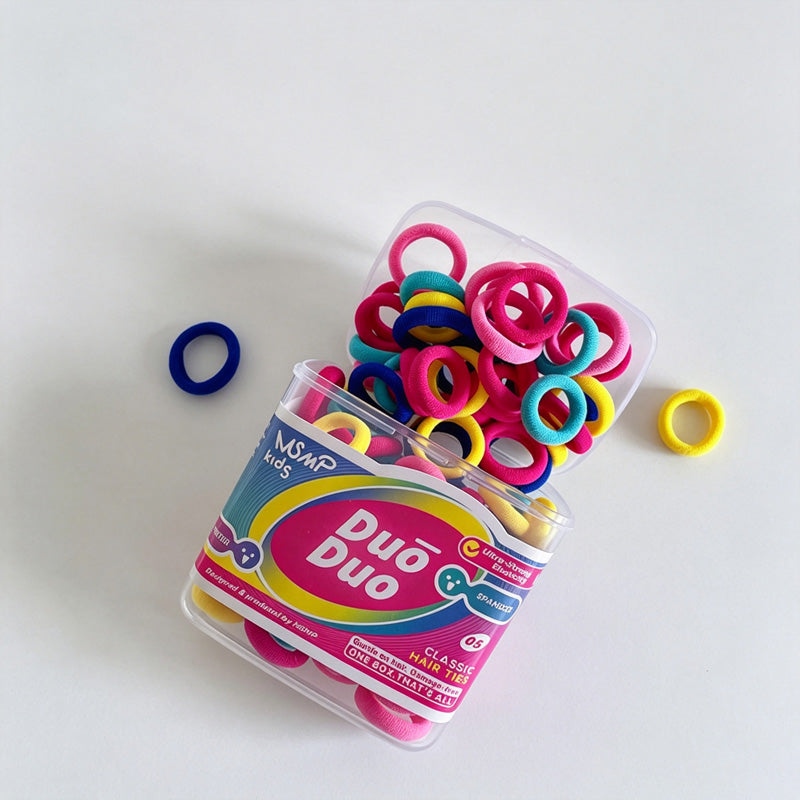 Boxed Candy Color Hair Ties