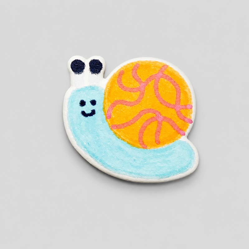 Printed Pattern Acrylic Fridge Magnet