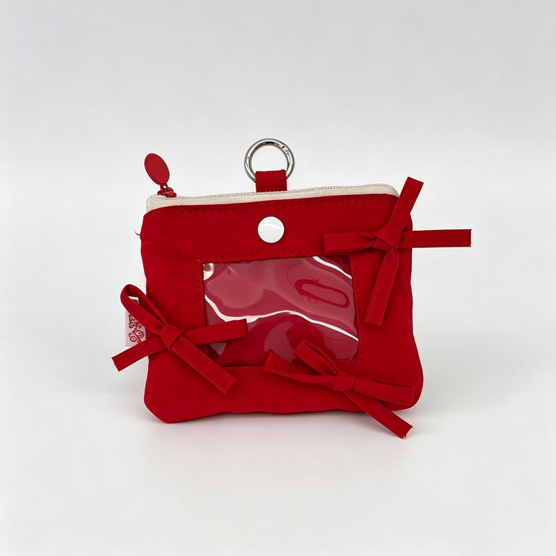 Bow Knot Card Holder Wallet