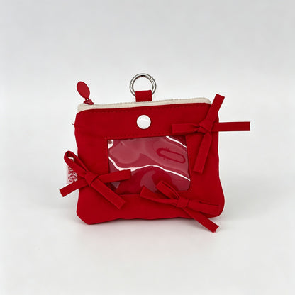 Bow Knot Card Holder Wallet