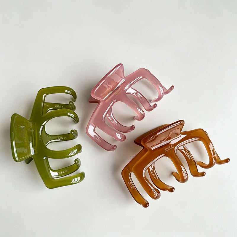 Large Acetate Hair Claw Clip