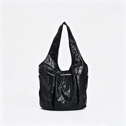 Pocket Detail Carry Tote