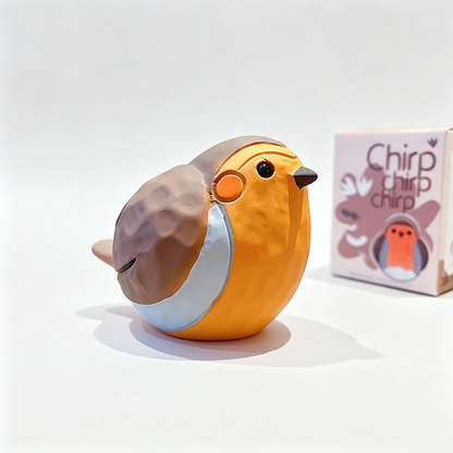 Resin Wood‑Carved Style Bird Tabletop Ornament
