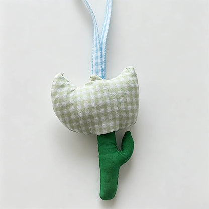 Gingham Bag Charm