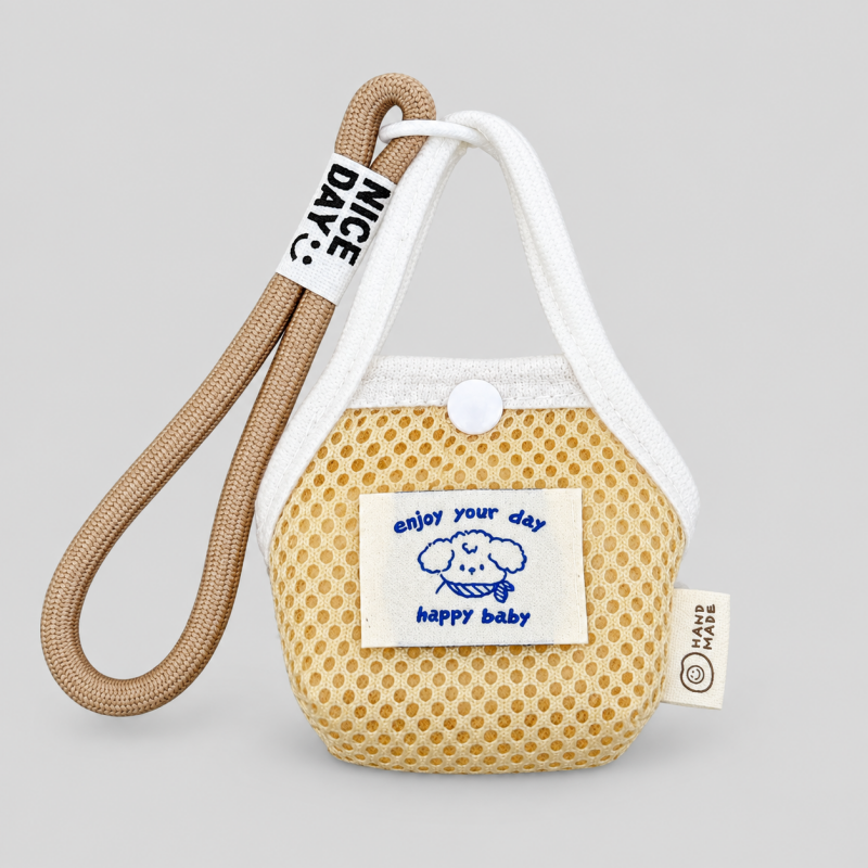 Mini Mesh Coin Earphone Pouch