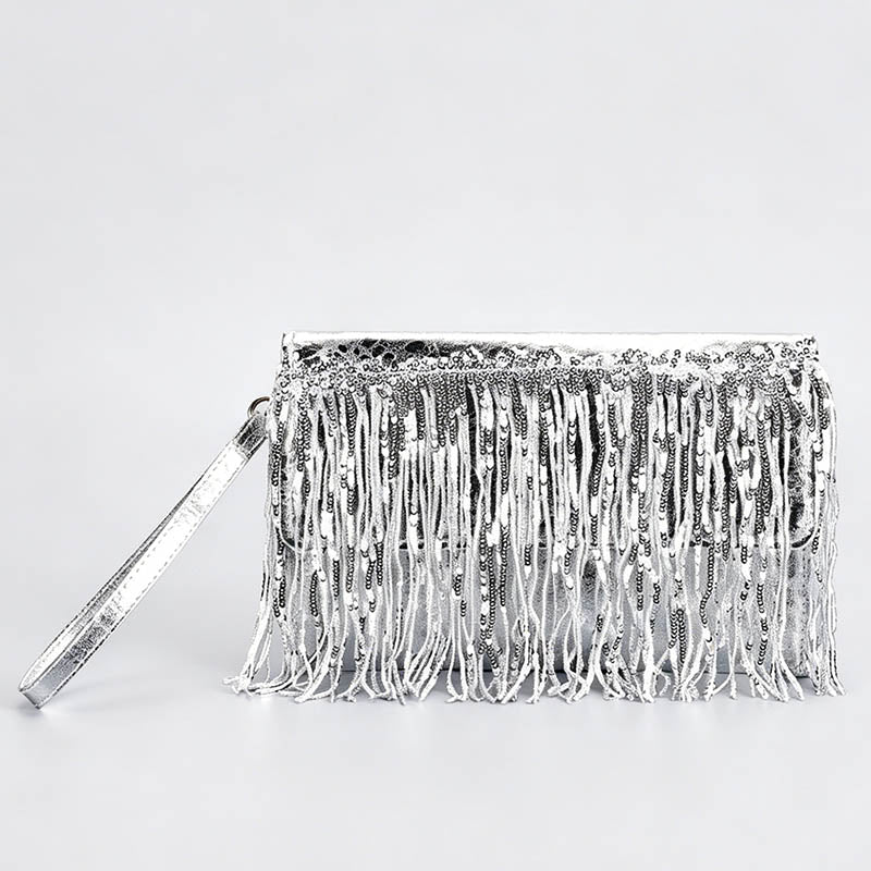 Refined Elegant Metallic PU Le - Shopdayla Wholesale - #2194