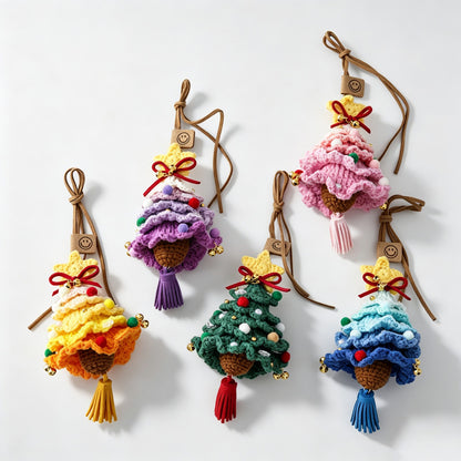 Tiered Christmas Tree Hanger Charm