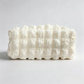 Bubble Grid Textured Fabric Tissue Storage Box