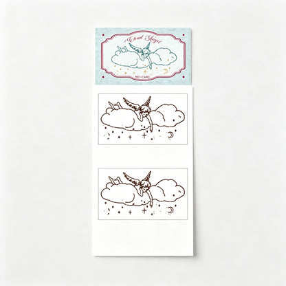 Wooden Rubber Stamp