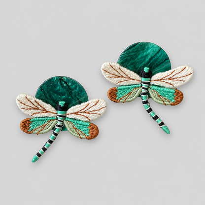 Dragonfly Dangle Earrings