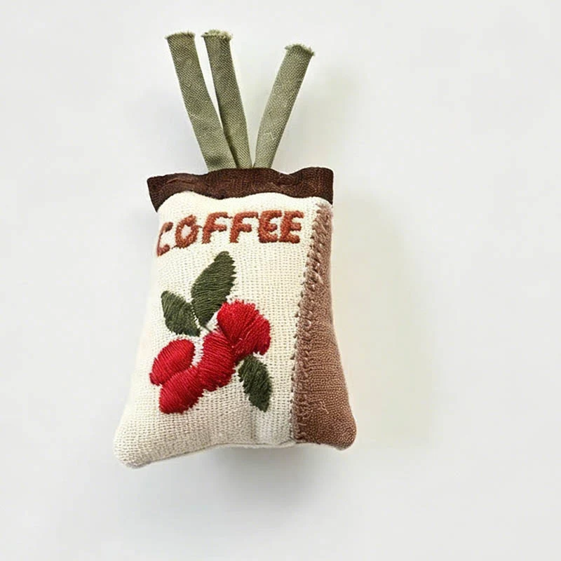 Whimsical Fabric Pin Brooch
