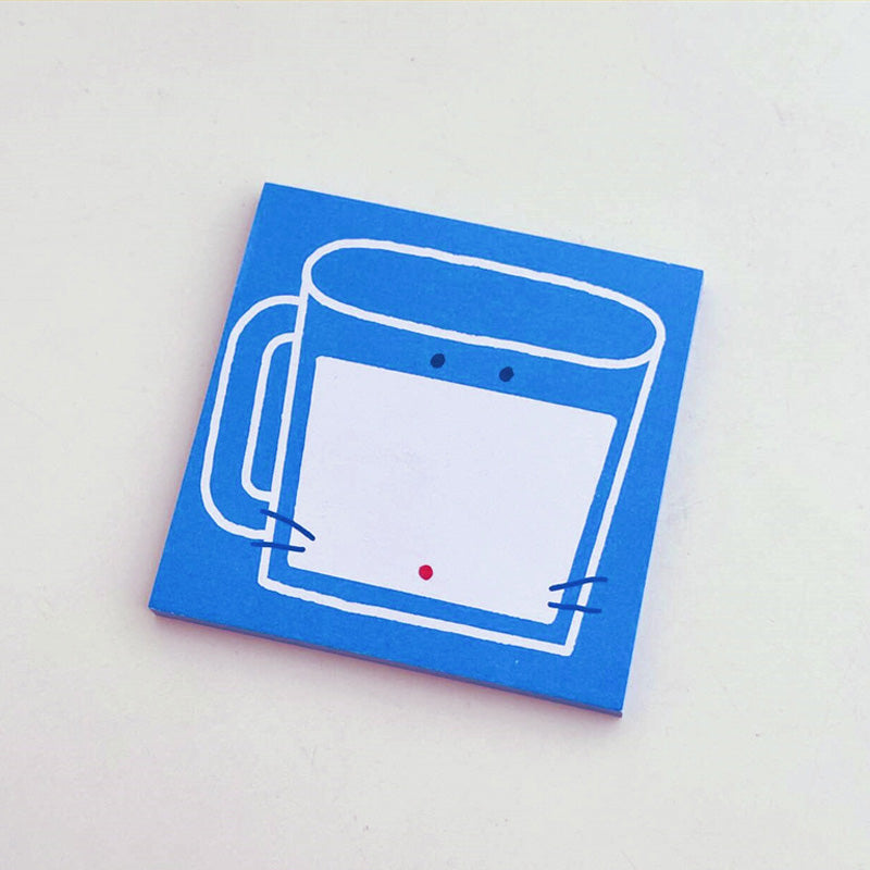 Hand‑Drawn Print Non‑Sticky Notes