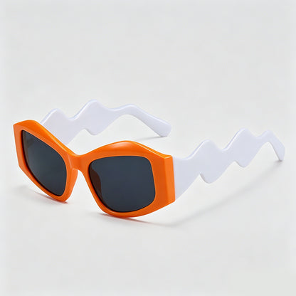 Wavy Temple Sunglasses