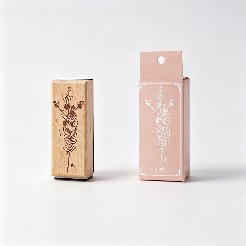 Botanical Wood Stamp Collection