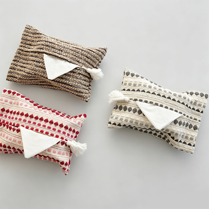 Nordic Woven Cotton Tissue Storage Box
