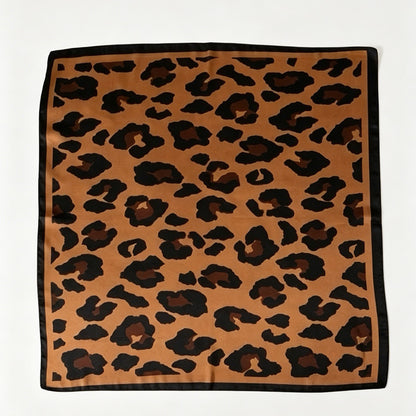Leopard Square Scarf