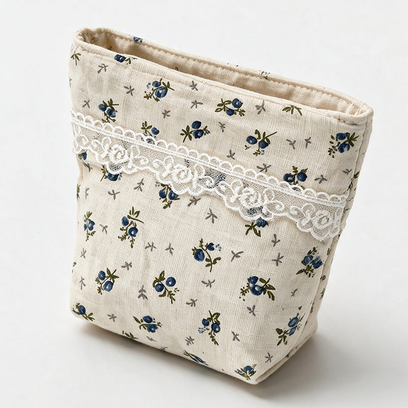 Floral Print Coin Pouch