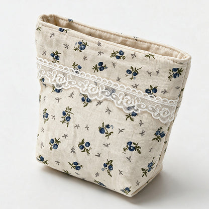 Floral Print Coin Pouch