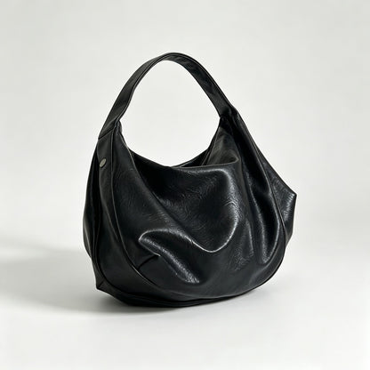 Slouchy Crescent Shoulder Bag