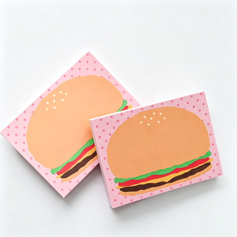 Food Graphic Non‑Sticky Notes