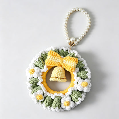 Floral Wreath Hanger Charm