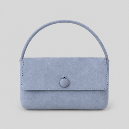 Solid Color Small Square Handle Bag