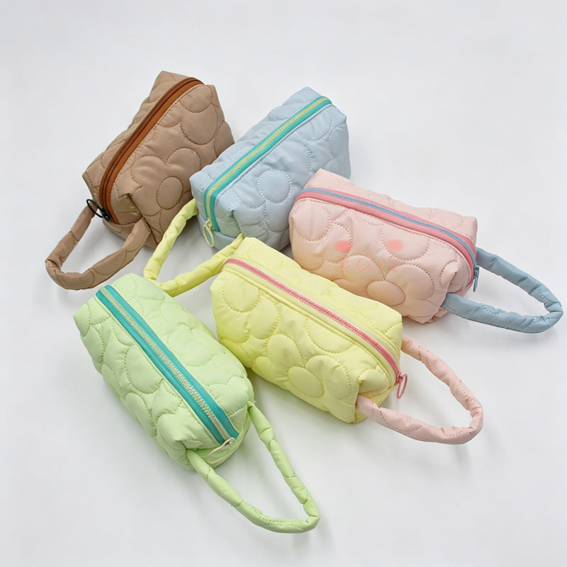 Rectangle Cosmetic Pouch with Handle