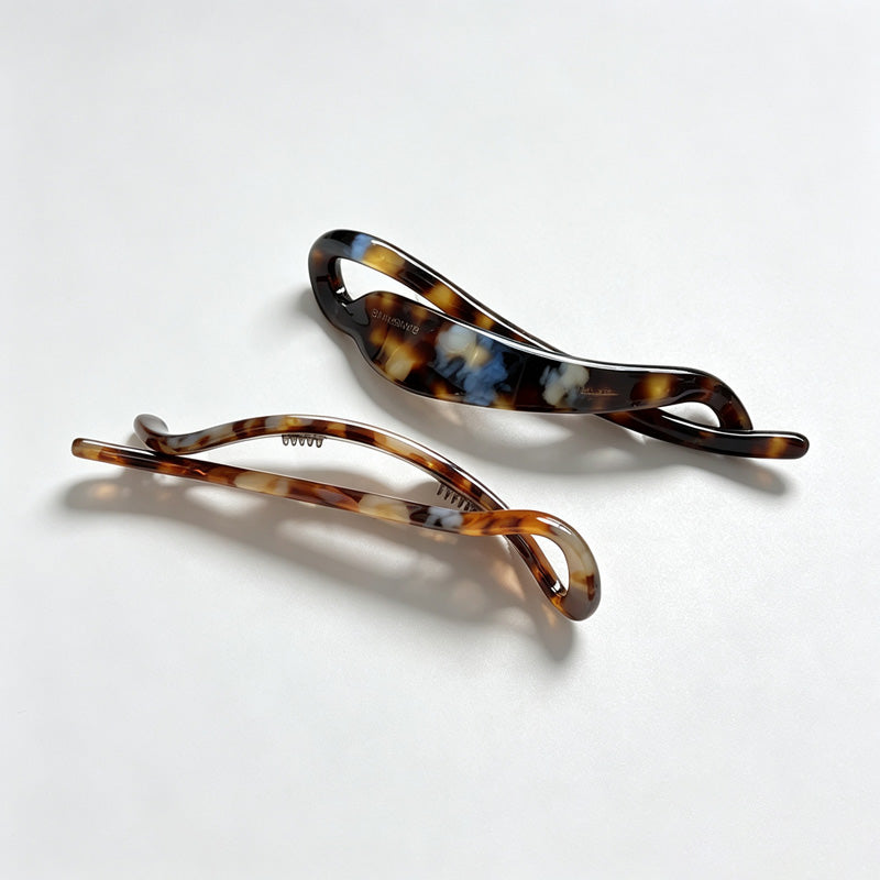 Acetate Twist Hair Banana Clip