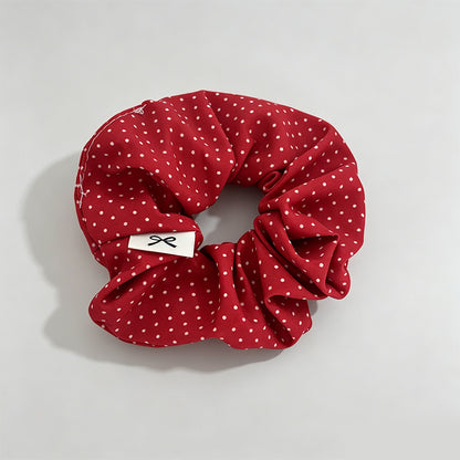 Polka Dot Scrunchie