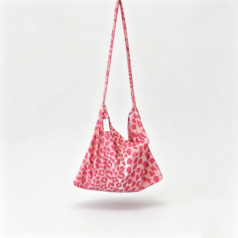 Leopard Shoulder Tote Bag